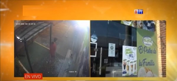 Limpiavidrios roba una heladería en Luque | Noticias Paraguay