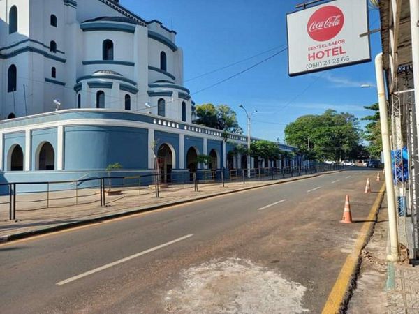 Empiezan a cercar el Santuario de la Virgen de Caacupé