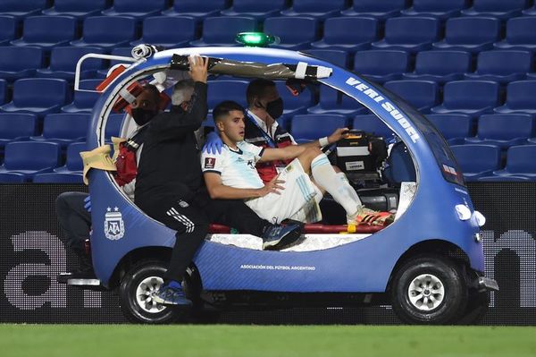 Exequiel Palacios sufre una lesión ósea - Fútbol - ABC Color