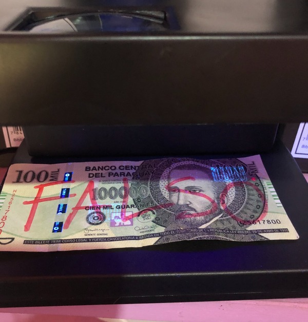 Alertan que billetes falsos circulan en el país y piden a los ciudadanos a prestar atención » Ñanduti