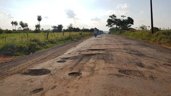 La “ruta de la caña” parece zona de guerra en Troche - Nacionales - ABC Color