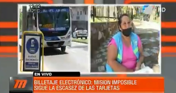 Continúa el problema de la provisión de las tarjetas de billetaje
