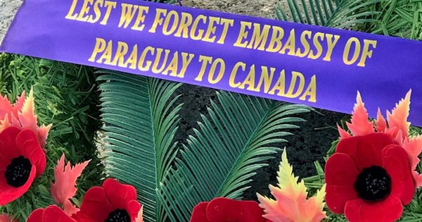 La Nación / Paraguay se suma al “Día del Recuerdo” en Canadá