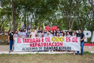 Academia de danza de Repatriación se alza con el “Takuare’ẽ de Oro” – Prensa 5
