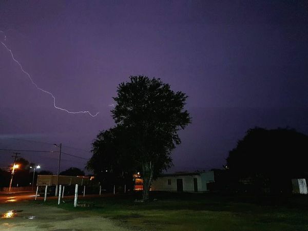 Renuevan alerta por tormentas para el norte del país - Nacionales - ABC Color