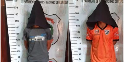 Dos jóvenes son detenidos por intento de robo en Concepción