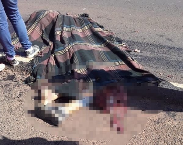 Joven murió arrollada mientras recolectaba dinero para un enfermo en la ruta - Nacionales - ABC Color