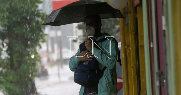 La Nación / Lluvias y tormentas afectarán a cinco departamentos desde esta noche