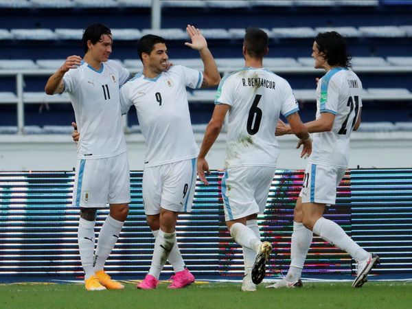 Uruguay castiga a Colombia en Barranquilla