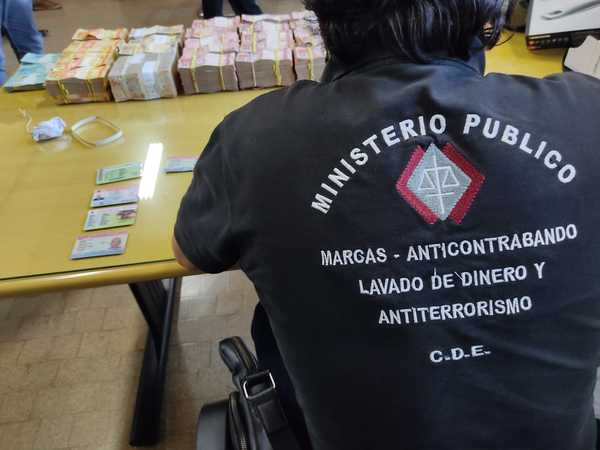 Fiscalía inicia investigación sobre brasileño que cayó con 340 mil reales