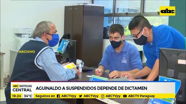 IPS: Aguinaldo de suspendidos depende de dictamen - ABC Noticias - ABC Color