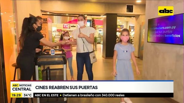 Cines vuelven a reactivarse - ABC Noticias - ABC Color