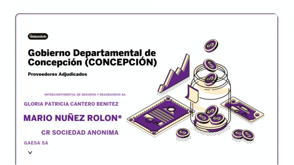 Resultados de contrataciones del Gobierno Departamental de Concepción (CONCEPCIÓN) en el mes de octubre del 2020