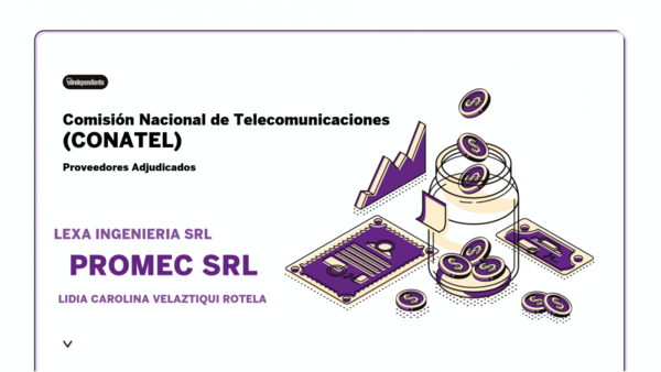 Resultados de contrataciones de la Comisión Nacional de Telecomunicaciones (CONATEL) en el mes de octubre del 2020