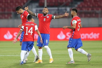 Eliminatorias Qatar 2022: Chile vence a Perú con dos goles de Arturo Vidal