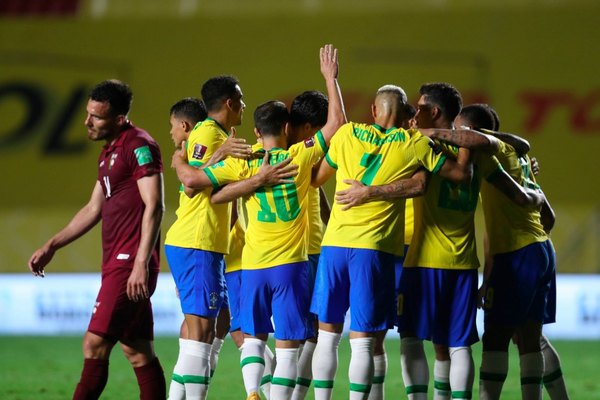 Brasil, único líder y con puntaje perfecto en las Eliminatorias