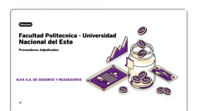Resultados de contrataciones de la Facultad Politecnica / Universidad Nacional del Este en el mes de octubre del 2020