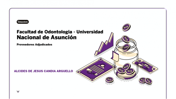 Resultados de contrataciones de la Facultad de Odontologia / Universidad Nacional de Asunción en el mes de octubre del 2020