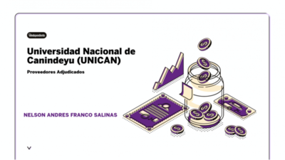 Resultados de contrataciones de la Universidad Nacional de Canindeyu (UNICAN) en el mes de octubre del 2020