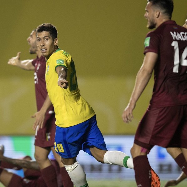 Eliminatorias Qatar 2022: Firmino rompe resistencia de Venezuela y mantiene a Brasil como líder