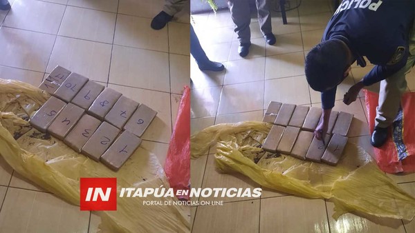 HALLAN UNA BOLSA DE MARIHUANA EN UN PARQUE SAN JUAN DEL PNÁ.