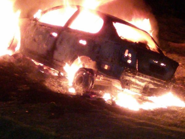 Hallan cadáver calcinado en zona de Puente Remanso