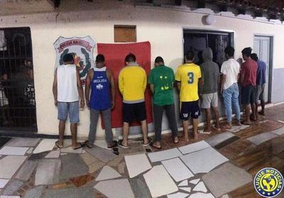 Nueve detenidos y 5 aprehendidos en operativo antimotochorros en Luque •