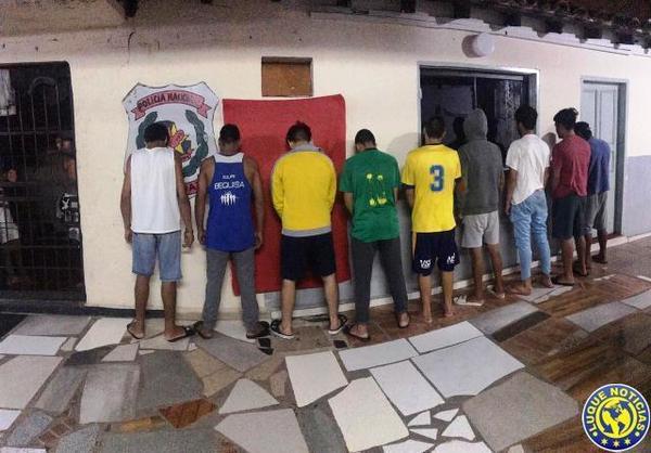 Nueve detenidos y 5 aprehendidos en operativo antimotochorros en Luque •