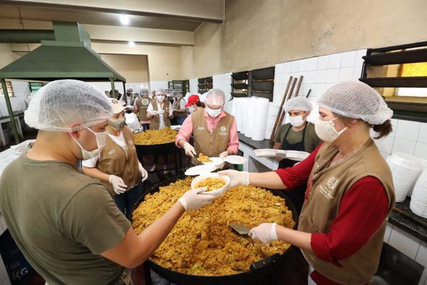 Itaipu acompañó jornada solidaria que benefició a 3.000 familias vulnerables de Luque | .::Agencia IP::.