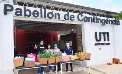 HOY / Un festejo diferente: quinceañera donó víveres al Hospital de Villa Elisa
