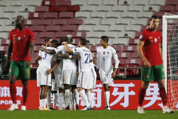 Francia clasifica y elimina a Portugal de la 'Final 4' de la Liga de Naciones