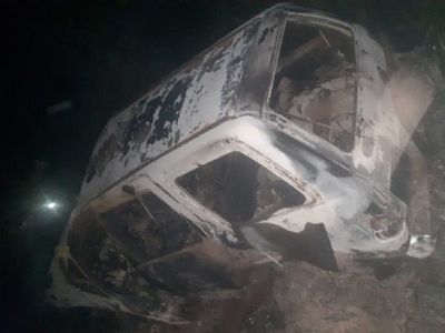 Investigan intento de robo e incendio de vehículo en Minga Porã