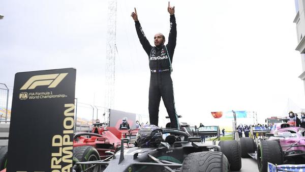 Lewis Hamilton se coronó campeón de la Fórmula 1 en el GP de Turquía y alcanzó el histórico récord de Schumacher » Ñanduti