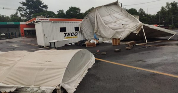 La Nación / No toman muestras de COVID-19 en puesto de la Caminera a causa de la tormenta