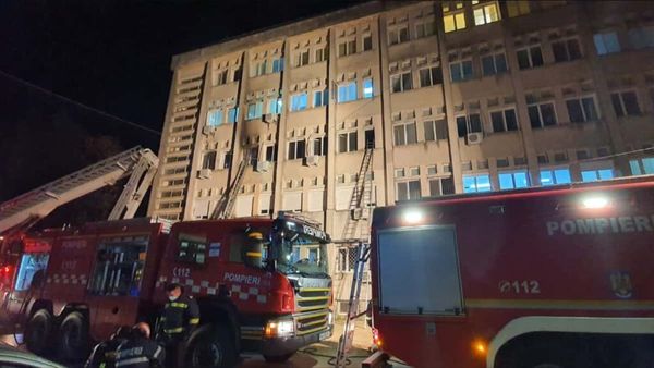 Rumania: Incendio en hospital Covid deja 10 fallecidos