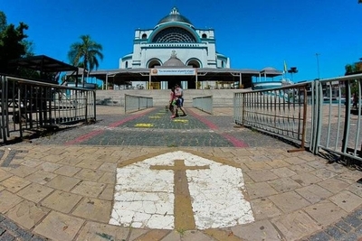 HOY / Festividades en Caacupé: Todos con tapabocas y desplazamientos con horarios restringidos
