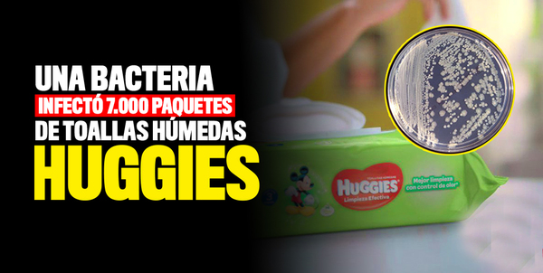 Huggies alerta sobre riesgos en lote de toallitas húmedas
