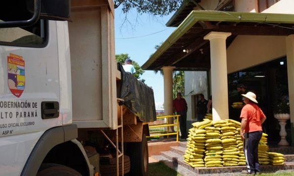 Gobernación ya entregó 85.000 kilos de alimentos a 10 municipios
