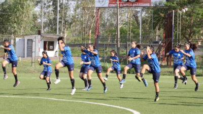 Las albirrojas intensifican trabajos para el sudamericano