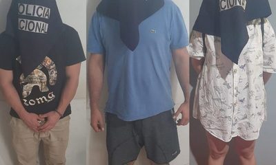 Tres jóvenes son detenidos tras persecución policial de película – Diario TNPRESS