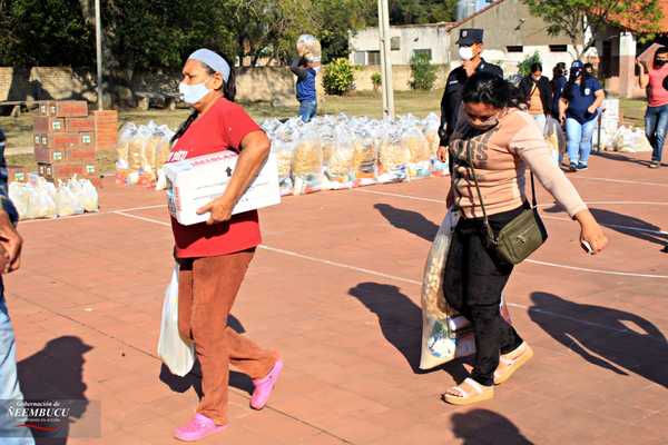 Gobernación concluyó distribución de kits de alimentos a escuelas de Ñeembucú | .::Agencia IP::.