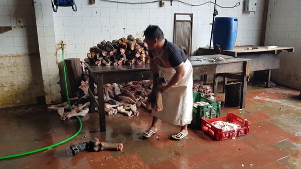 Desde hace 30 años tiran sangre y desechos podridos a arroyo, hoy les intervienen - ADN Paraguayo