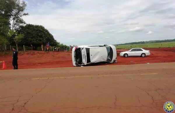 Fatal vuelco en Guairá •