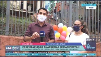 HOY / Miembros de la ASOJIP exigen la rehabilitación de los jardines infantiles