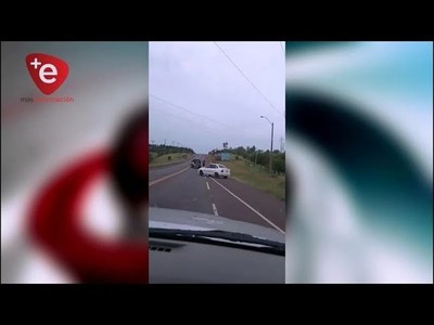 CONDUCTOR EVADIÓ A LA CAMINERA SOBRE RUTA PY06 EN TRINIDAD