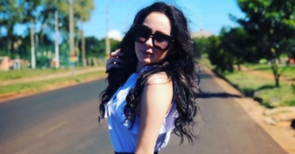 Rosana Tymoszuk posó en bikini