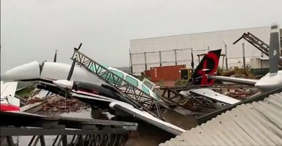 Temporal con signo de Ciclón, dice experto: ráfagas de vientos de 129 km por hora - ADN Paraguayo