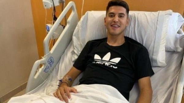 Exequiel Palacios fue dado de alta y dejó el sanatorio - Megacadena — Últimas Noticias de Paraguay