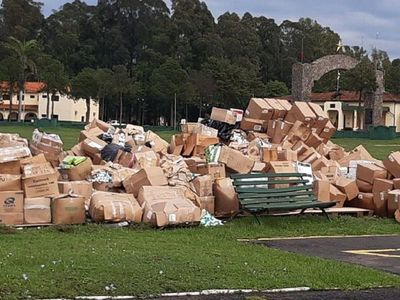 Sospechoso lote de fármacos  vencidos en predio de hospital