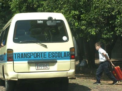Transporte escolar: Calculan que hay  8.000 afectados en el rubro